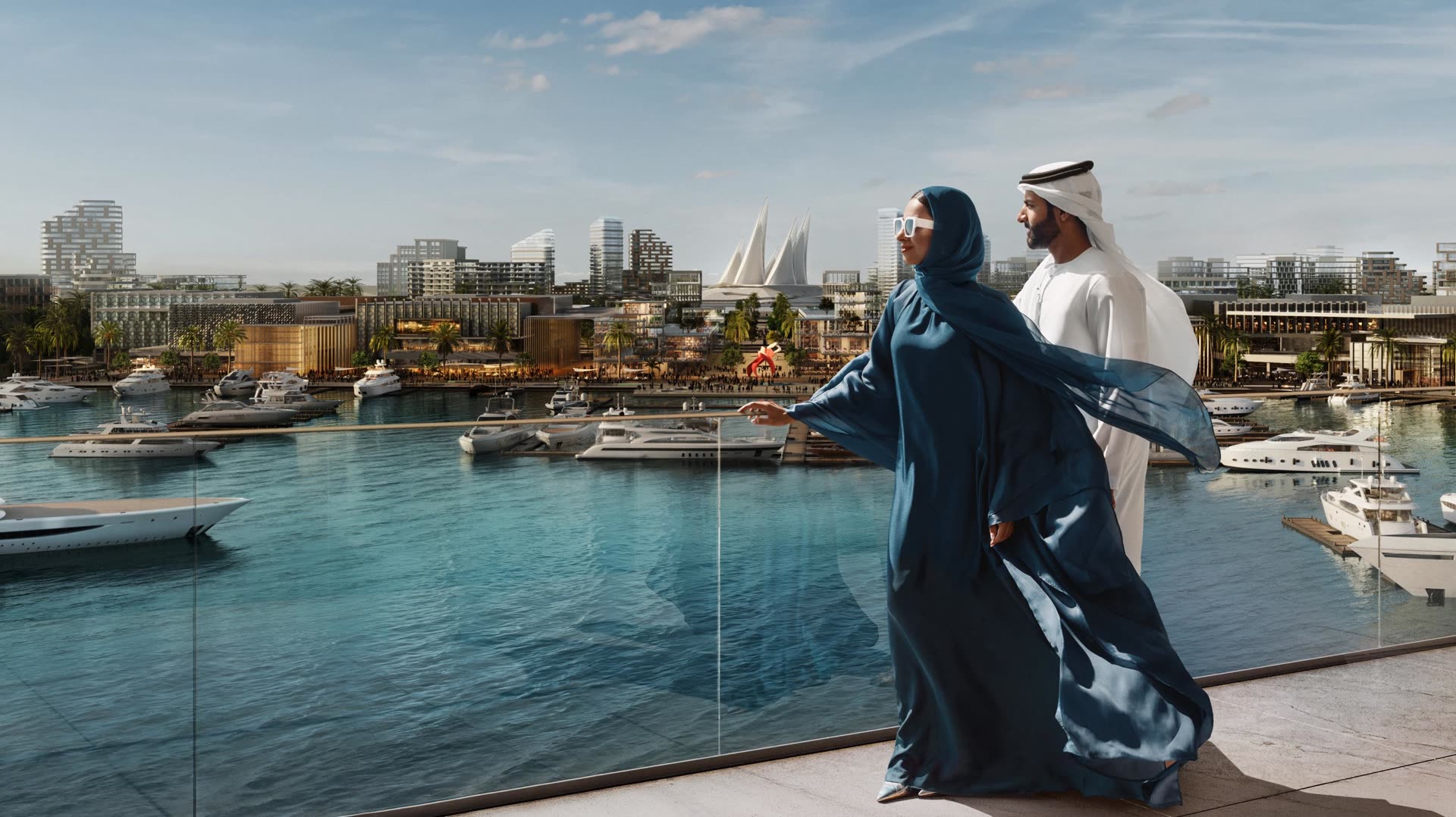 The largest marina in Abu Dhabi with over 350 berths